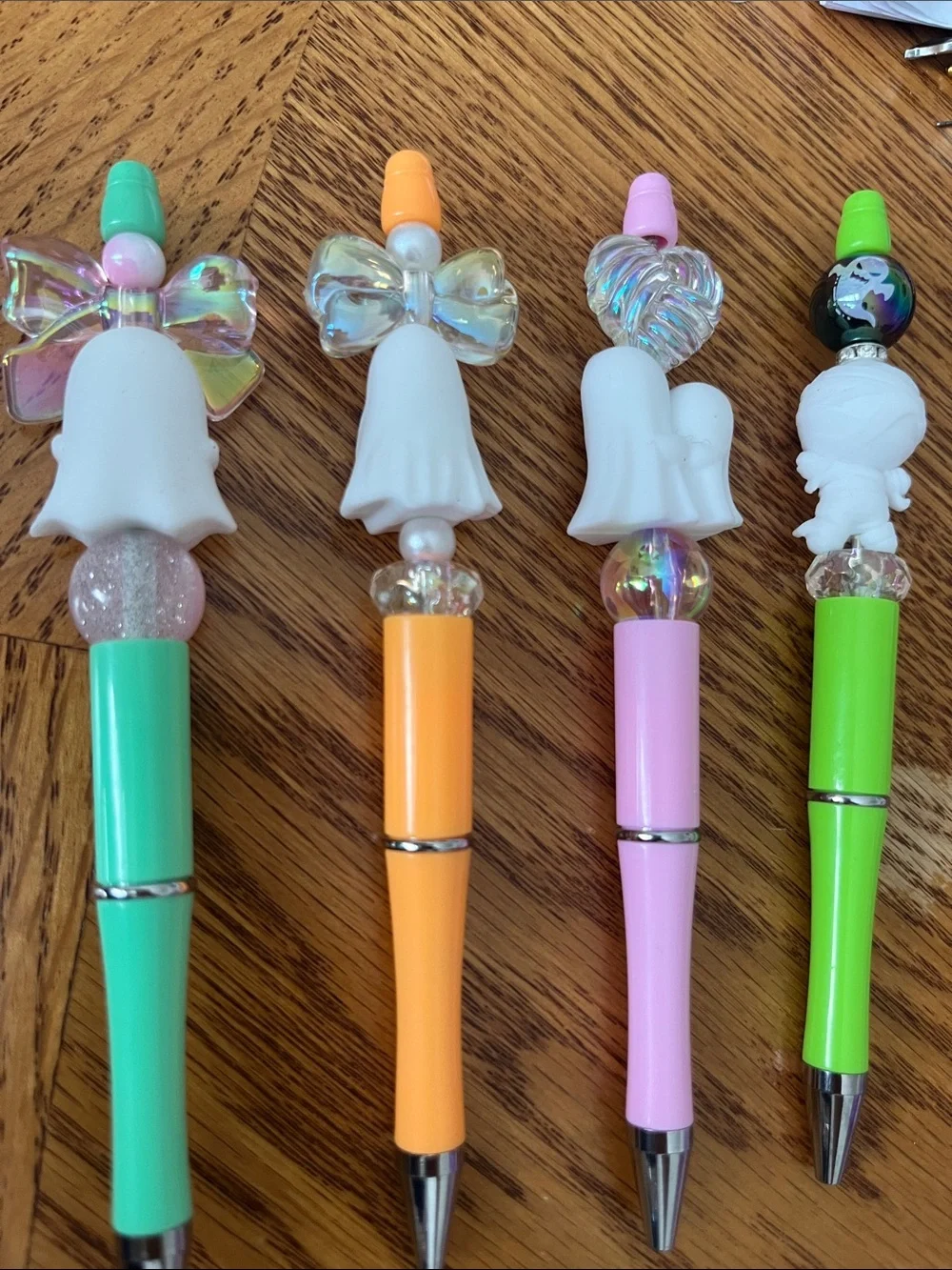 Summerween? Or Halloween?Pastel Ghost  Pen Set of 4